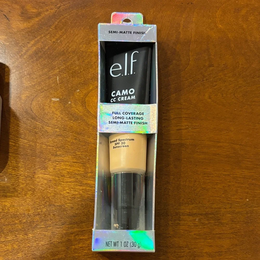 Makeup Revolution Skin‎ Silk Foundation, E.L.F CC Cream & Brow Pen Lot of 3